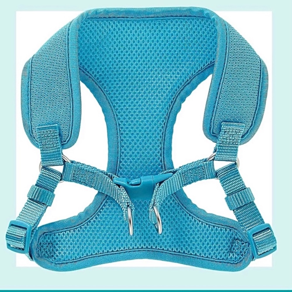 🆕 TOP PAW - Light Blue Comfort Harness for Dogs